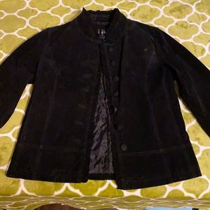 Brandon Thomas Leather Coat